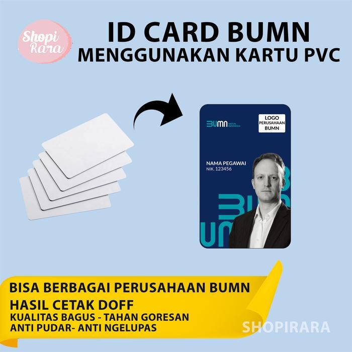 

Pilihan- Id Card Bumn Menggunakan Kartu White Card Pvc