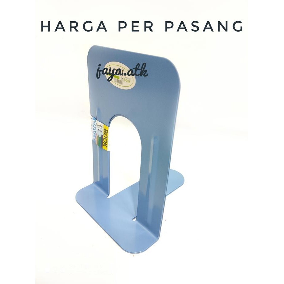

Pilihan- Pembatas Buku Besi Book End Bookend Penahan Buku Besi Magazine Holder