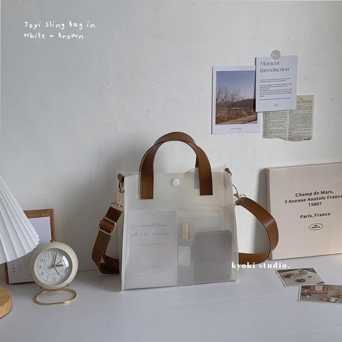 Joyi Sling Pvc Bag - Ins Korean Concert Sling Bag Konser