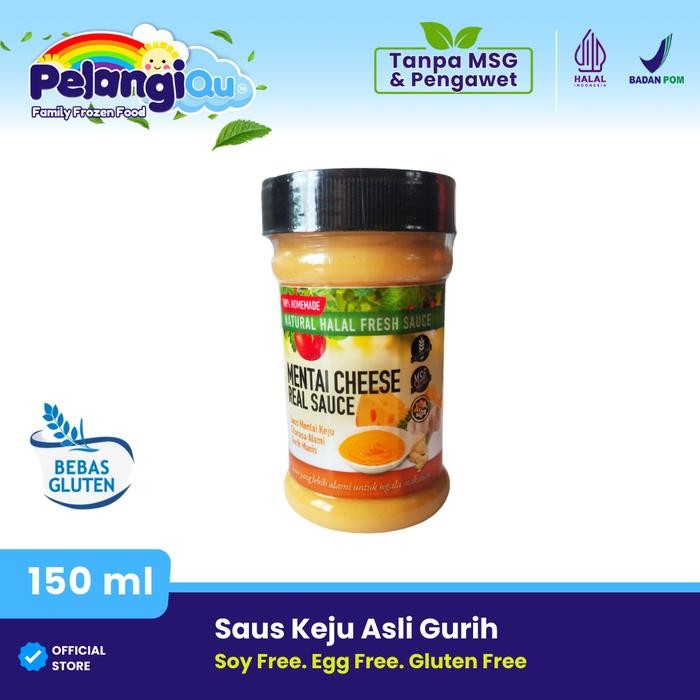 

Pilihan- Pelangi Saus Keju Mentai Cheese Gurih Natural Non Msg & Pengawet-Halal