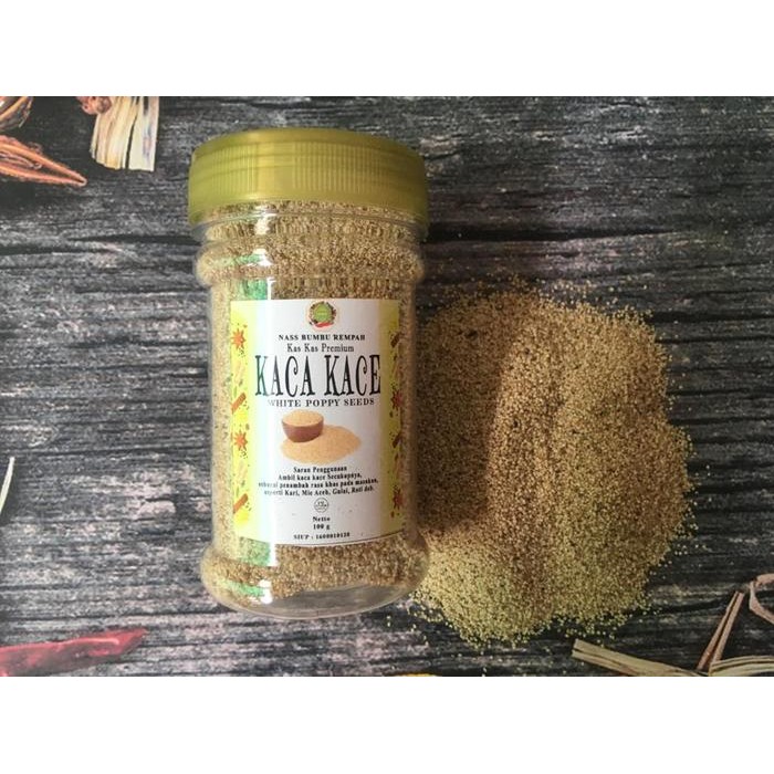 

Pilihan- Kas Kas / Kaca Kace / White Poppy Nass Bumbu Rempah