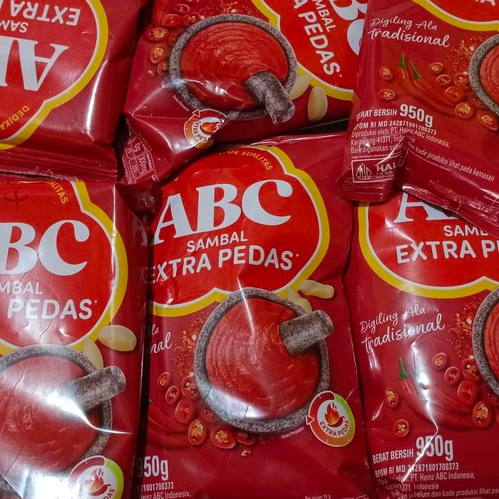 

Pilihan- Abc Sambal Extra Pedas 950 Gram