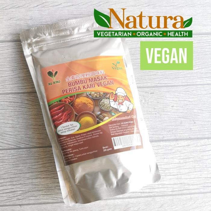 

Pilihan- Xu Xing Bumbu Masak Perisa Kari Vegan 200Gr Bubuk Vegetarian