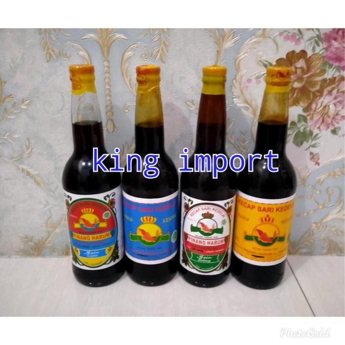 

Pilihan- Kecap Manis Sari Kedelai Pinang Harum 3 Variant 620Gram