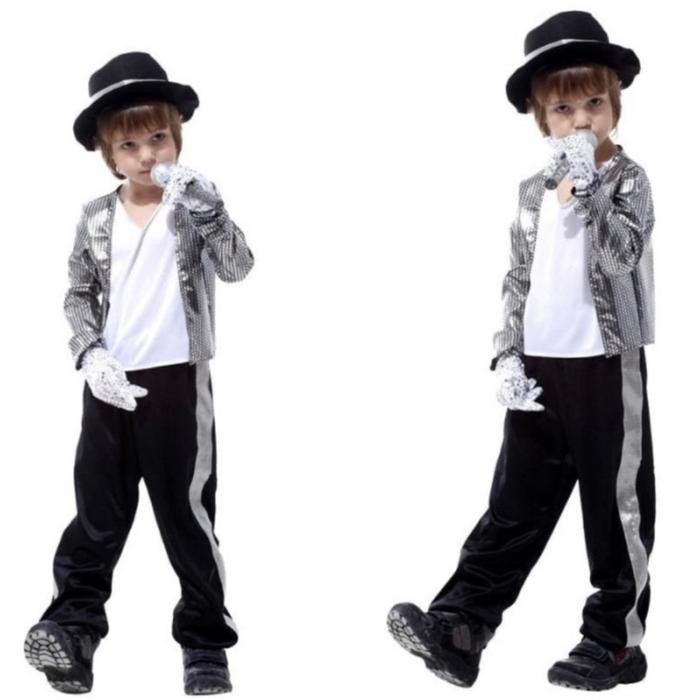 Kostum Profesi Penyanyi Occupation Day /Costume Singer Michael Jackson