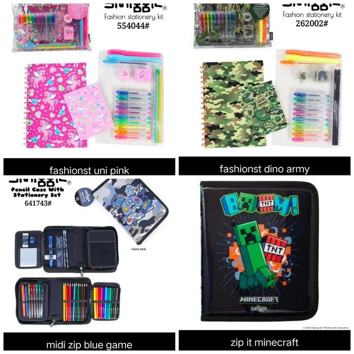 

Bisa Gosend! Smiggle Stationery Minecraft, Jurassic, Uni, Barbii, Spiderman