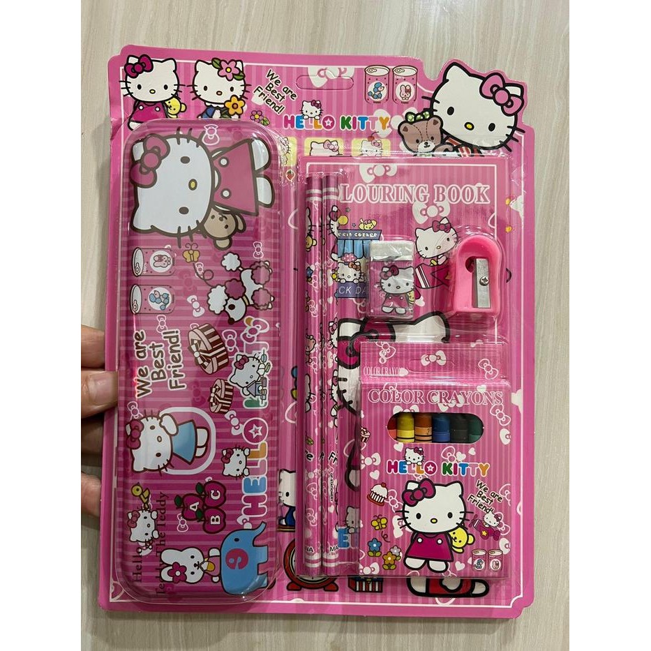 

Pensil Set Lengkap Alat Tulis Perlengkapan Sekolah Anak Kado Anak Hadiah Anak Hampers Ulang Tahun