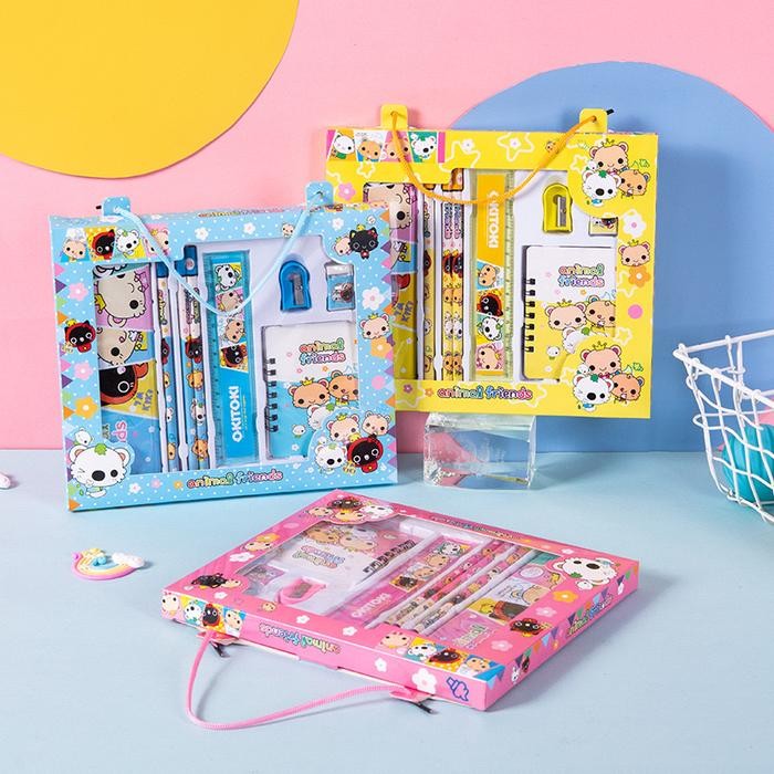 

Bisa Gosend! Paket Alat Tulis Set Stationery Set Study Anak Karakter Toysforhome