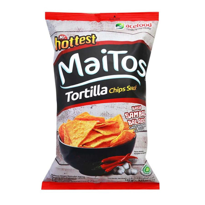 Maitos Tortilla Chili Balado 140G