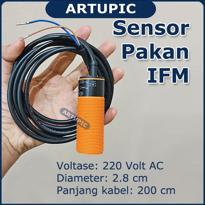 Sensor Pakan IFM Feed Sensor Pengontrol Motor Auger Pakan Ayam Otomatis GRADE 2