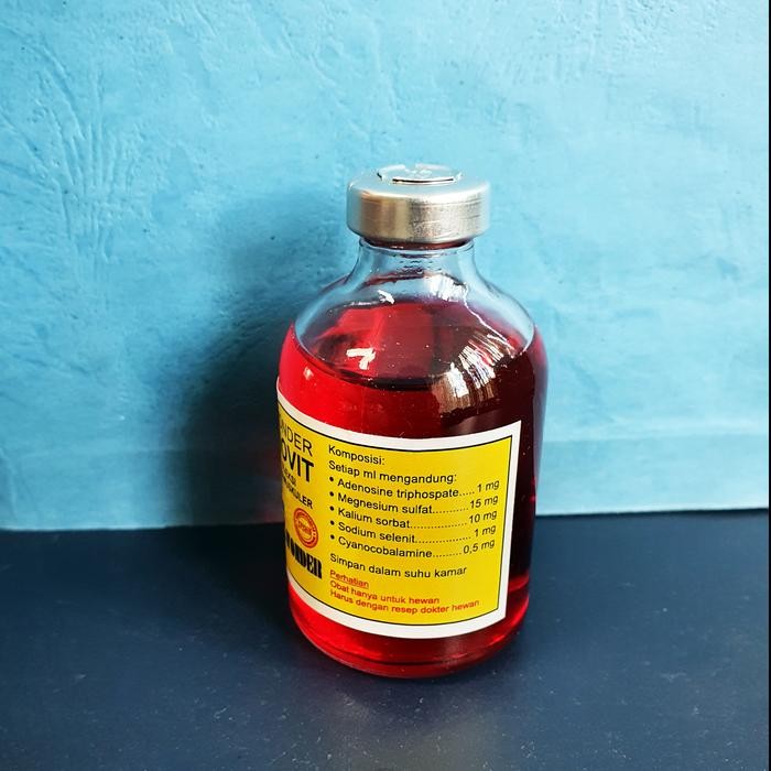 Wonder Biovit injeksi 50 ml penguat otot stamina ATP hewan