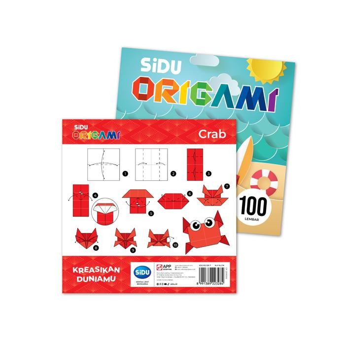 SIDU Kertas Origami 14 x 14 cm - 100 Lembar
