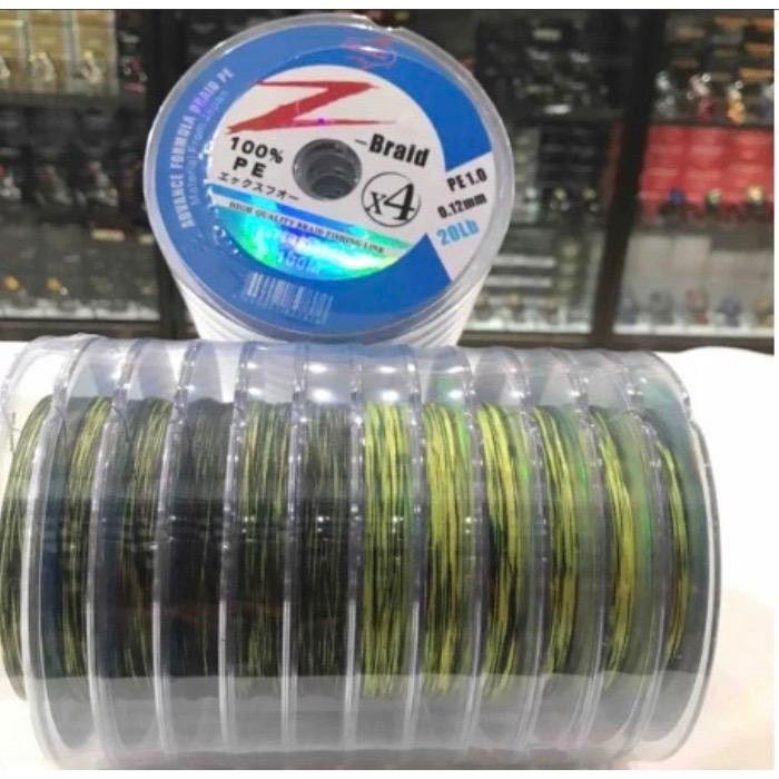 Senar PE Utecate Z-braid x4-Army