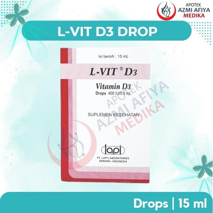 L Vit D3 Drop Vitamin D untuk bayi dan anak