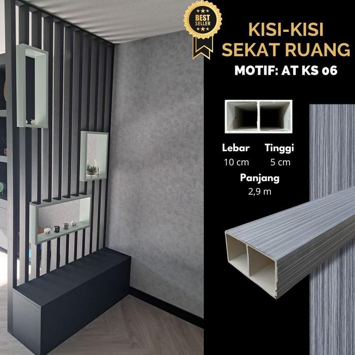 ( ISI 2 BTG ) KISI KISI PEMBATAS RUANGAN TINGGI 2,9 METER & 1,45 METER / SEKAT RUANGAN / SEKAT