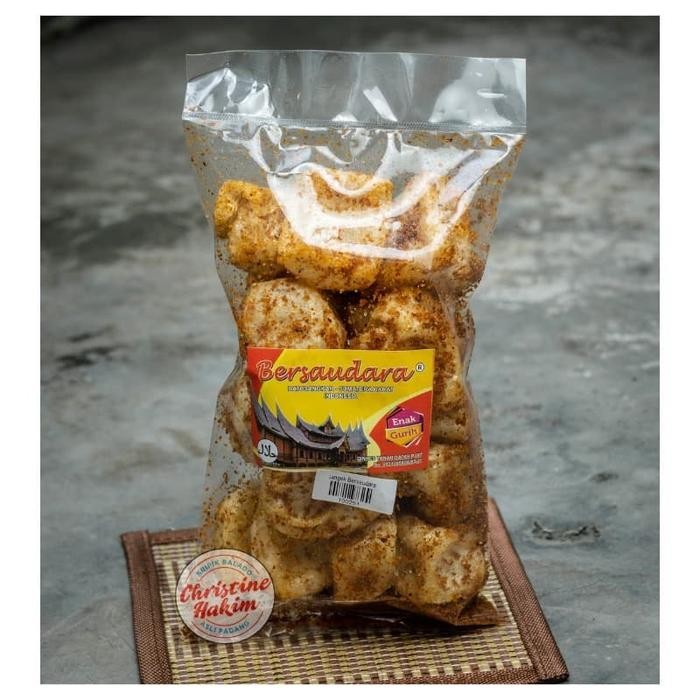 

ASLI Kerupuk Kulit (Jangek) Bumbu Bersaudara READY STOCK