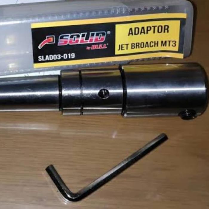 ADAPTOR JETBROACH MT3 SAMBUNGAN MESIN BOR MAGNET KE MATA BOR JETBROACH