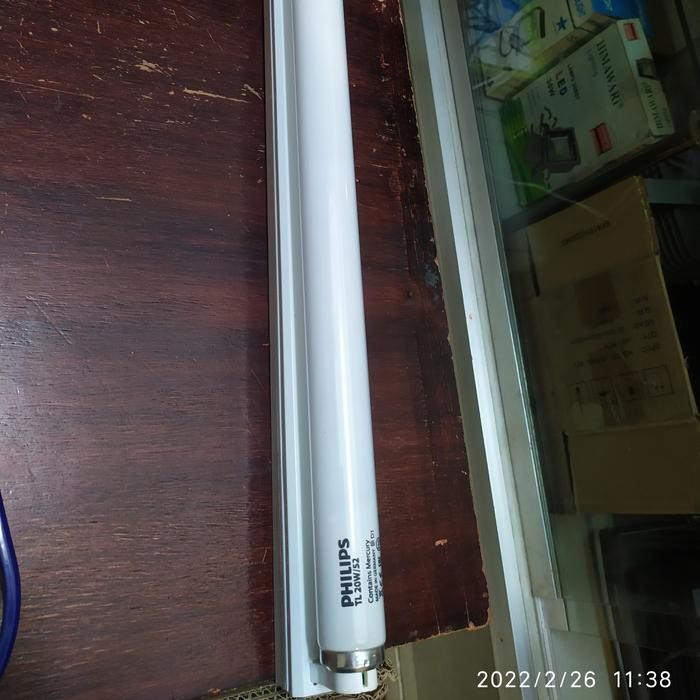 philips TL UV blue light 20W /Lampu UV bayi kuning komplit set