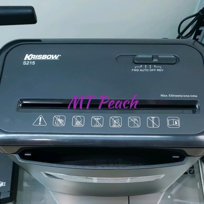 KRISBOW S215 MESIN PENGHANCUR KERTAS / PAPER SHREDDER
