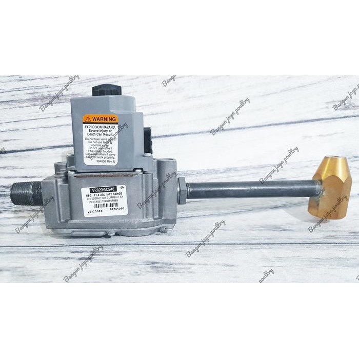 GAS VALVE SS-225 Complete Set / Sparepart Pemanas Kandang SuperSaver