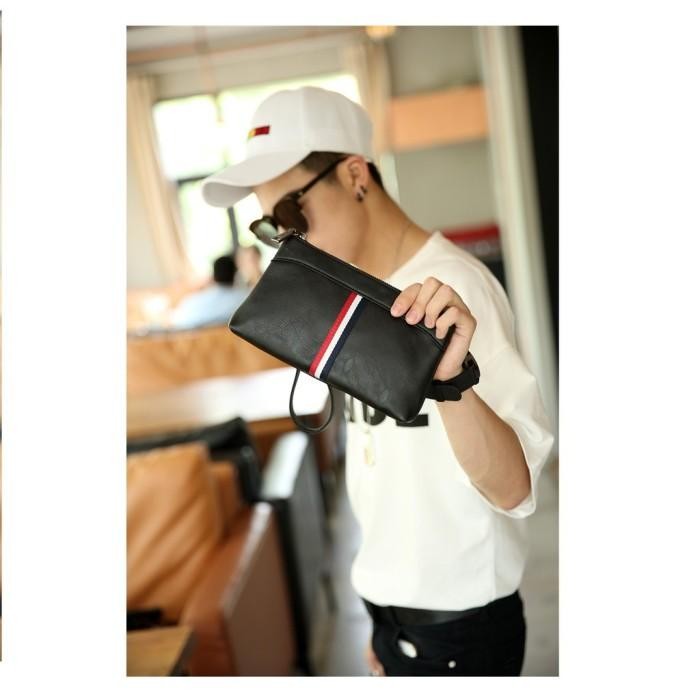 Eiger Wallets - W08 Business Clutch Model Napoli/Handbag Dompet Pria Dan Wanita