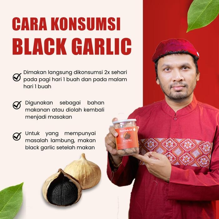 

SIAPKIRIM Black Garlic HSD, Bawang Hitam Premium Garlic Black - Rempah Herbal - Spices READY STOCK