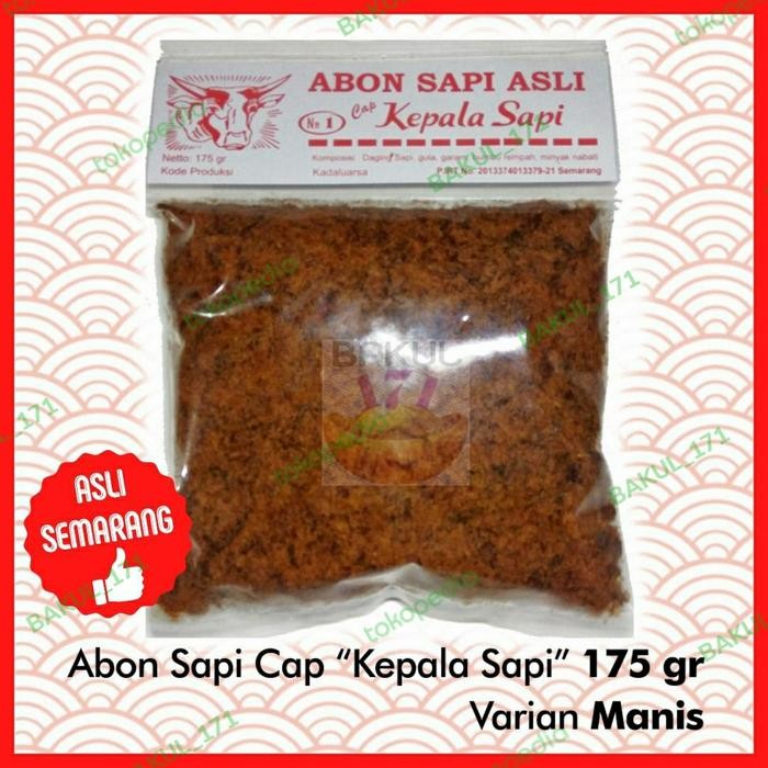 

TERMURAH Abon cap Kepala Sapi 175gr (Paling Murah) READY STOCK