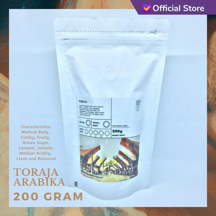 

Pilihan- Kopi Arabika Toraja 200 Gram Biji Dan Bubuk