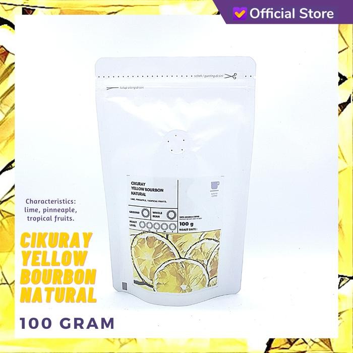 

Pilihan- Cikuray Yellow Bourbon Natural 100 Gram Arabica Coffee Sutoyo Coffee
