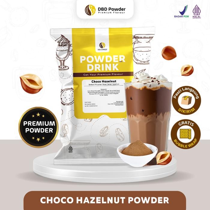 

Pilihan- Bubuk Minuman Cokelat Hazelnut - Powder Choco Hazelnut Dbd Powder