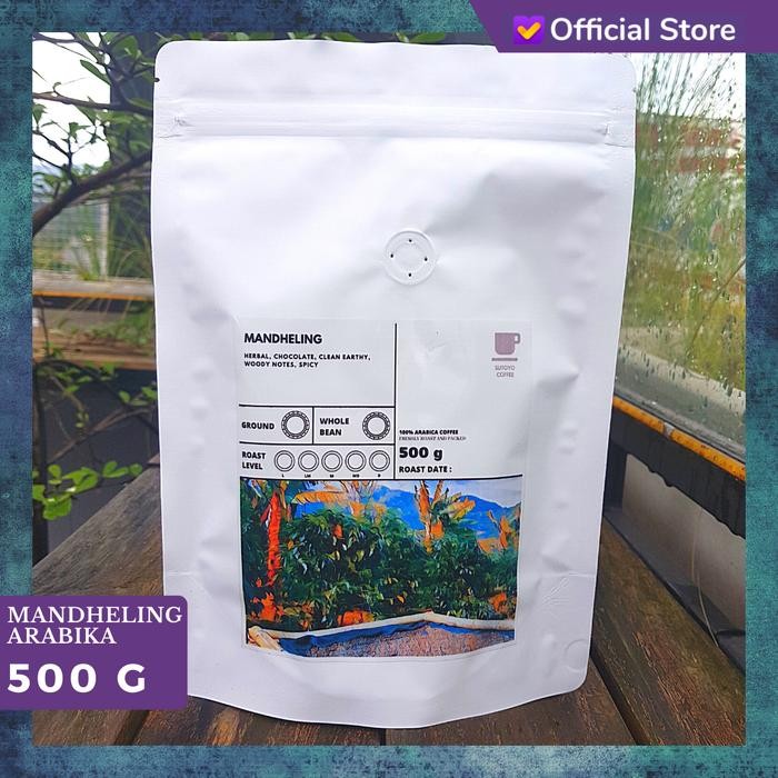 

Pilihan- Kopi Arabika Mandheling 500 Gram Biji Dan Bubuk