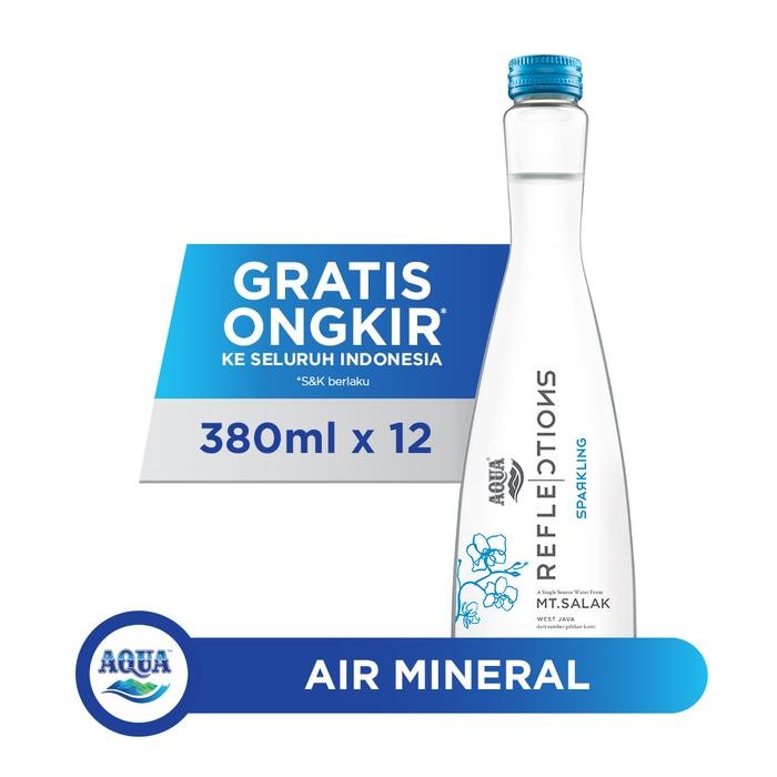 

Pilihan- Aqua Reflections Sparkling 380Ml X 12 Botol (1 Box)