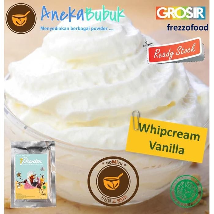 

Pilihan- Bubuk 7 Powder - Powder Whip Cream (Vanilla)