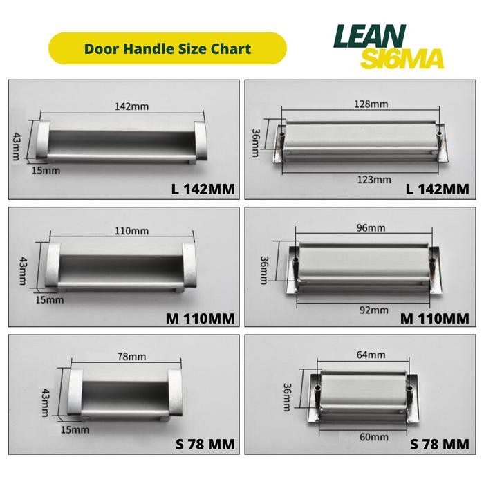 Promo Handle Tanam Tarikan Laci Lemari Pintu Sliding
