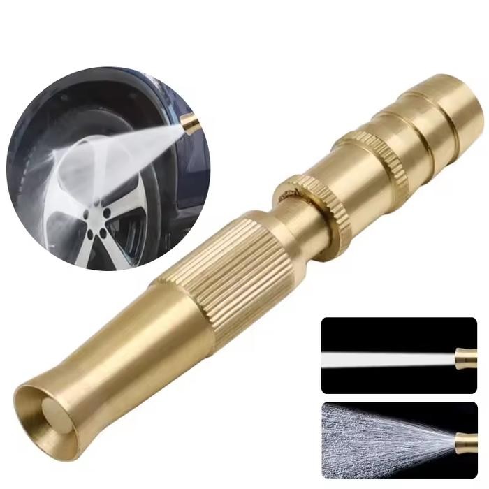 Semprotan Air Lurus Kuningan / Semprotan Air Taman- Semprotan Air Cuci Motor - Semprotan Cuci Mobil