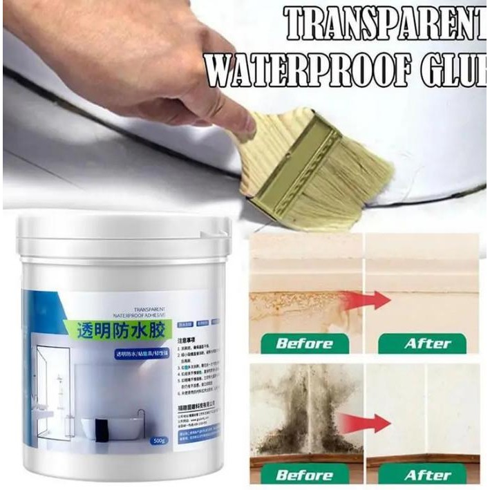 Lem Anti Bocor/Cat Anti Bocor Invisible Waterproof Insulating Sealant