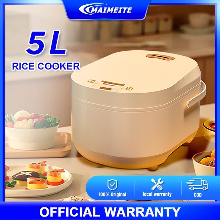 Pilihan- Maimeite Magic Com Rice Cooker 5L Multifungsi Low Sugar Low Carbo Penanak Nasi Magic
