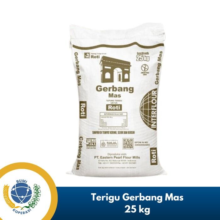 

Tepung Terigu Eastern Interflour Gerbang Mas 25 Kg
