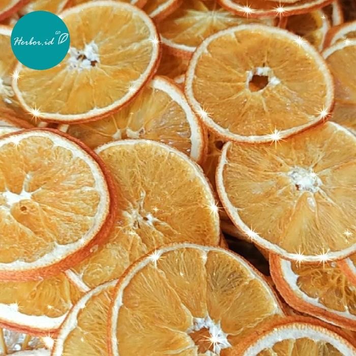 

Dried Orange Slice Jeruk Iris Kering teh Infused Water Garnish Hiasan Makanan