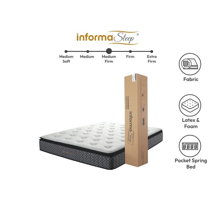 Pilihan- Informa Sleep 120X200 Cm Cuscotex Kasur Pocket Springbed In Box