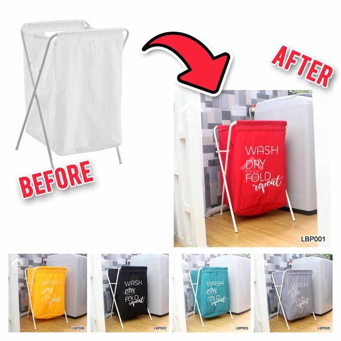 Pilihan- Cover Laundry Bag Design Minimalis ( Tanpa Rangka Besi )