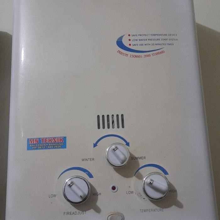 water heater gas frisone model membran