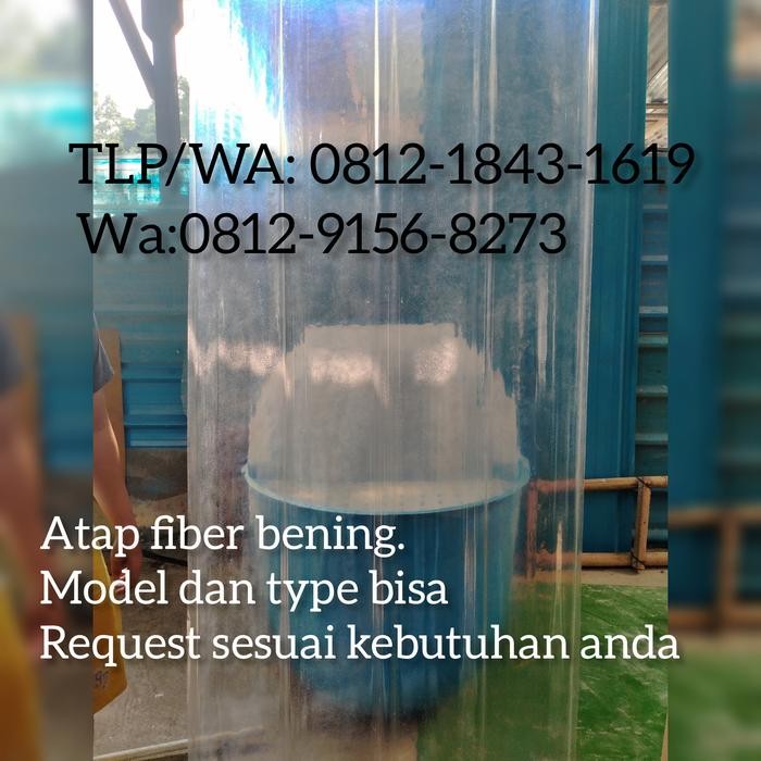 DISKON atap fiberglass, atap