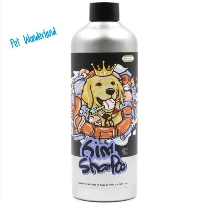 Siap Kirim 6K Series 6in1 Dog Shampoo 500ml - Shampo Anjing Wangi