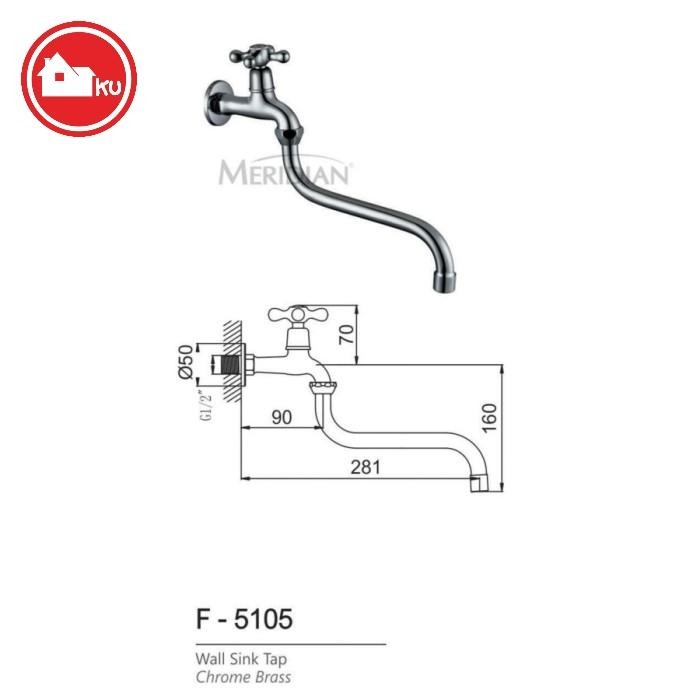 MERIDIAN KRAN SINK F-5105