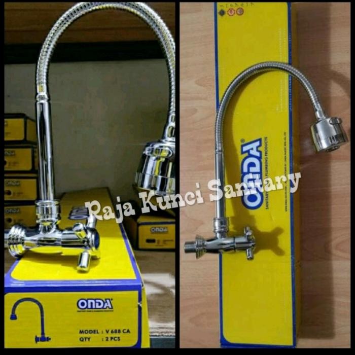 Kran Kitchen Sink Onda V 688 CA/Kran Cuci Piring Onda/Kran Air Onda