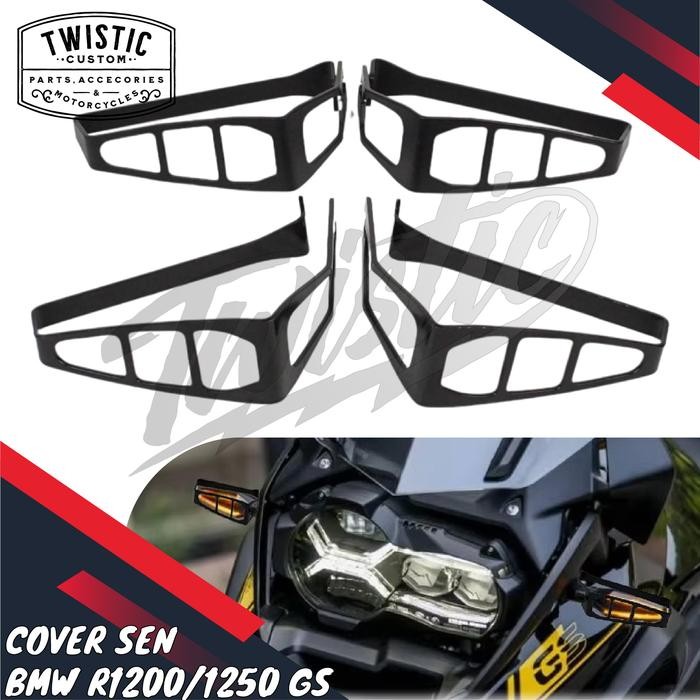 TERMURAH Cover Grill Protector Pelindung Lampu Sen Sein Depan Belakang Set Motor BMW F750 F850 G310