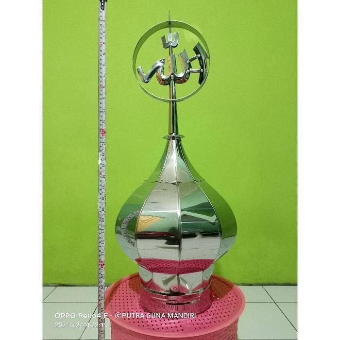 TERLARIS TERMURAH KUBAH STAINLESS STEEL UKURAN KECIL 30CM MASJID/MUSHOLA/URA READY STOCK