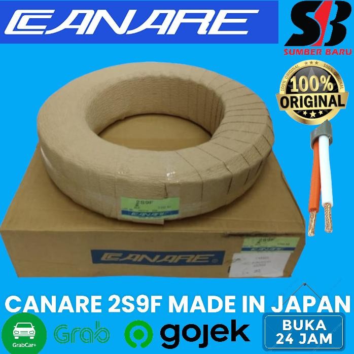 KABEL CANARE SPEAKER CANARE 2S9F 1ROLL 100 METER - KABEL AUDIO CANARE 2S9F ORIGINAL JAPAN