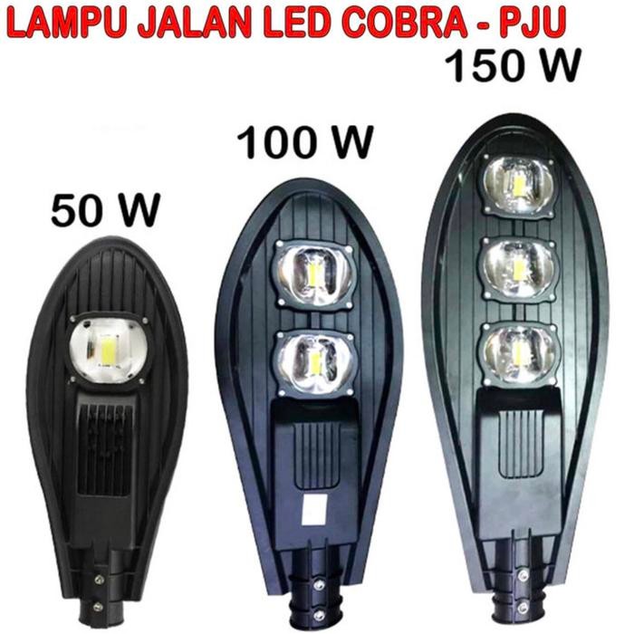 Promo Lampu Jalan Cobra Led 50Watt 50W Lampu Pju 50 Watt Lampu Jalan Led Diskon